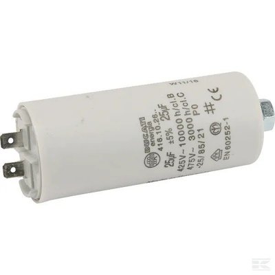 Pièces - KRAMP MOTOCULTURE - Condensateur avec fiche 25UF