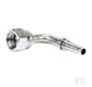 Raccord DN06-1/2 JIC 90°