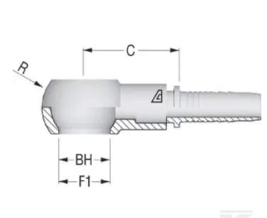 PIECES UNIVERSELLE PAG* - HYDRAULIQUE* - Raccord à sertir banjo DN6-M14