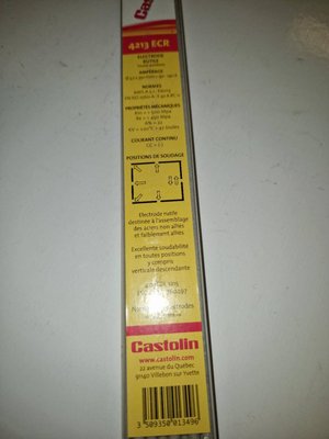 OUTILLAGE PLS* - CONSOMMABLE - ELECTRODES 3.2 RD67DP CASTOLIN