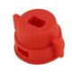Ecrou de buse 8 mm rouge