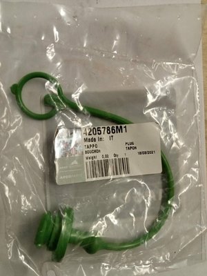 PIECES TRACTEUR PAG* - CONCURENCEE* - BOUCHON MALE 1/2 PRISE HYDRAULIQUE VERT mc cormick