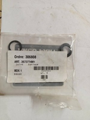 PIECES TRACTEUR PAG* - CONCURENCEE* - TORIQUE 17.12*2.62  Landini