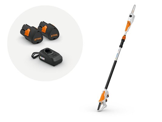 TRONCONNEUSE - TRONCONNEUSE ELAGUEUSE PERCHE A BATTERIE - HTA 30.0 SET Perche-Elagueuse sur batter