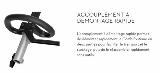 COMBISYSTÈMES ET MULTISYSTÈMES - COMBISYSTÈME À BATTERIE - KMA 130 R Moteur CombiSystème à batterie