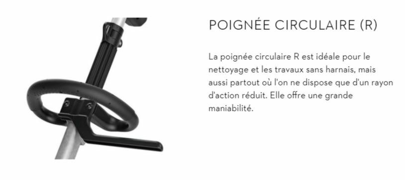 COMBISYSTÈMES ET MULTISYSTÈMES - COMBISYSTÈME À BATTERIE - KMA 130 R Moteur CombiSystème à batterie