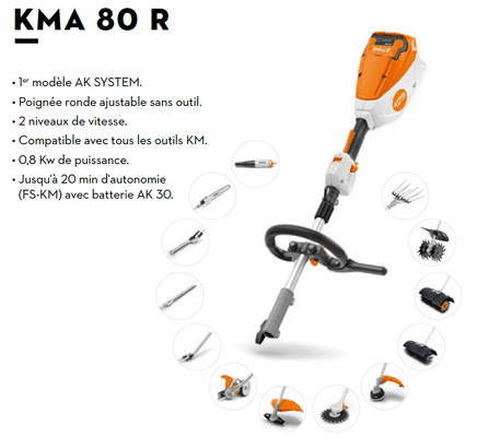 COMBISYSTÈMES ET MULTISYSTÈMES - COMBISYSTÈME À BATTERIE - KMA 80.0 R CombiSystème