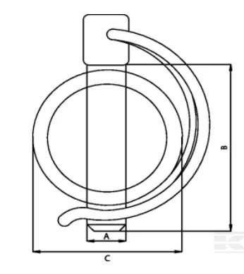 PIECES DETACHEES MOTOC - PIECES DETACHE MOTOC - GOUPILLE RABBATABLE 10X50