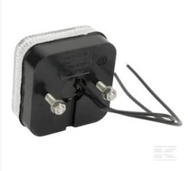 PIECES DETACHEES MOTOC - PIECES DETACHE MOTOC - Feu de gabarit LED, carré, 12-24V, 65x65x28mm, Kramp