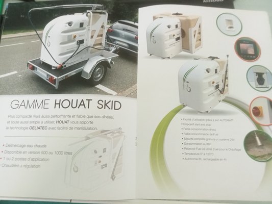 Désherbeuse Oeliatec HOUAT 500