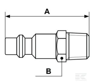 PIECES UNIVERSELLE PAG* - HYDRAULIQUE* - Raccort pneumatique