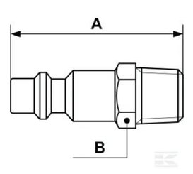 PIECES UNIVERSELLE PAG* - HYDRAULIQUE* - Raccort pneumatique