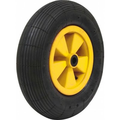 CONSOMMABLE MOTOC PLS* - DIVERS* - Roue increvable moyeu 75mm 150kg 400X100mm