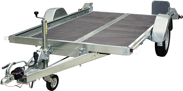 Materiels - ERDE - Remorque voiture Erdé PLM170F freinée