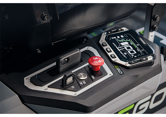 TONDEUSE AUTOPORTEE - TONDEUSE AUTOPORTEE A BATTERIE - Tondeuse autoportée Ego ZT4201E (sans batterie ni chargeur)