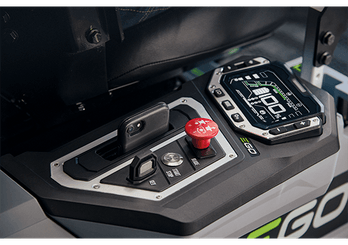 TONDEUSE AUTOPORTEE - TONDEUSE AUTOPORTEE A BATTERIE - Tondeuse autoportée Ego ZT4201E (sans batterie ni chargeur)