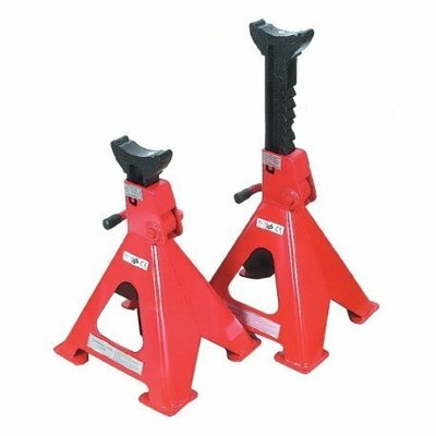 OUTILLAGE PLS* - GROS EQUIPËMENT ATELIER* - Jeu de 2 chandelles a crémaillère 3t gamme professionnel DRAKKAR