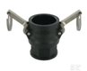 Arag 1 1/4"x1 1/4" fem PP