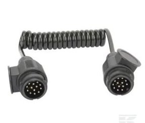 PIECES DETACHEES MOTOC - PIECES DETACHE MOTOC - Câble spiralé 12V/13pol.-1,75m