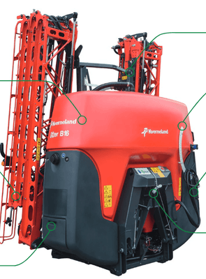 Pulvérisateur porté Kverneland IXTER B 1600L HC 24M REGUL IXSPRAY