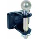 CHAPE D'ATTELAGE MIXTE 4 TROUS 17 EA90X40