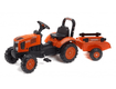 Tracteur KUBOTA M7171 + Remorque à ridelles