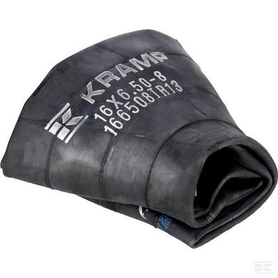 Materiels - KRAMP - Chambre à air pour jante Ø 8", 16x6.50-8, valve droite TR13