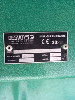 Gyrobroyeur Desvoys 1.00M
