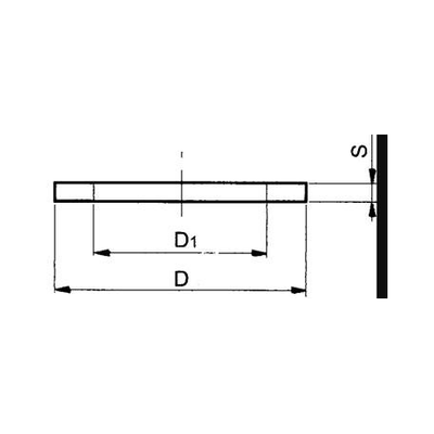 PIECES TECHNIQUES AGRI PAG* - PULVERISATION* - JOINT PLAT 1/2" pour filetage male