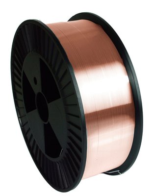 OUTILLAGE PLS* - CONSOMMABLE - Fil plein acier G3Si1 / ER70S-6 Ø 1,2  - Bobine S270 / 15 kg