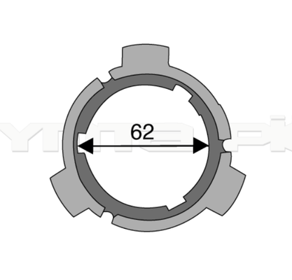Pièces - TRANSMISSION CARDAN - BAGUE SD25