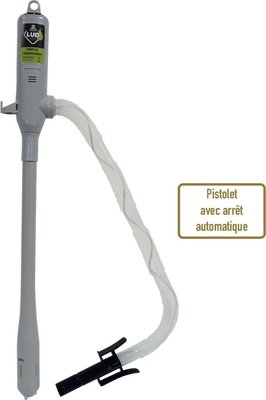 ACCESSOIRE GRAISSAGE ET LUBRIFICATION PLS* - ACCESSOIRE GRAISSAGE ET LUBRIFICATION* - POMPE DE TRANSVASEMENT SUR PILE - 9L/MIN - ARRET AUTO