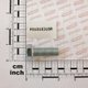 BOULON M14X1.5 X40mm MASCHIO MASCHIO GASPARDO