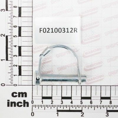 PIECES TECHNIQUES AGRI PAG* - DIVERS* - GOUPILLE ARCEAU D.8X45mm MASCH MASCHIO GASPARDO