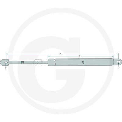 OUTILLAGE PLS* - ELECTROPORTATIF* - Vérin à gaz GRANIT