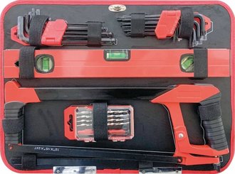 OUTILLAGE PLS* - OUTILLAGE A MAIN* - Mallette de dépannage sur roues 133 outils 1/4" - 1/2"