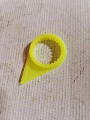 PIECES UNIVERSELLE PAG* - QUICAILLERIE* - INDICATEUR DE SERRAGE DE ROUE SW24 JAUNE