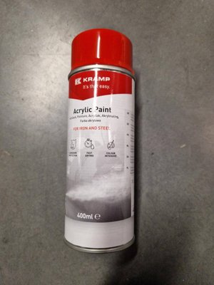 PIECES UNIVERSELLE PAG* - QUICAILLERIE* - PEINTURE AEROSOL MF ROUGE 400ML