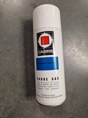 CHIMIE PLS* - PEINTURE* - AEROSOL BLEU CARRE CARRÉ