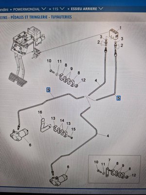PIECES TRACTEUR PAG* - CAPTIVE* - CANALISA Landini