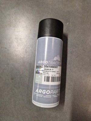 PIECES TRACTEUR PAG* - CONCURENCEE* - Peinture NOIRE ARDESIA 400ML Landini