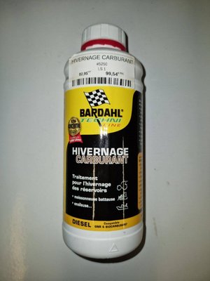 CHIMIE PLS* - DIVERS* - HIVERNAGE CARBURANT