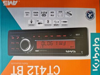 ELECTRONIQUE EMBARQUE PLS* - ELECTRONIQUE EMBARQUE* - AUTO RADIO CHASSIS COURT KUBOTA CT412BT
