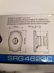 OUTILLAGE PLS* - ELECTROPORTATIF* - HAUT-PARLEUR CLARION 130MM 2V Landini