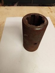 PIECES TRACTEUR PAG* - CAPTIVE* - MANCHON CANNELE 1 3/8 Z6 LG100mm Landini