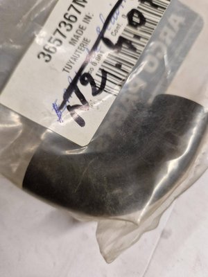 PIECES TRACTEUR PAG* - CAPTIVE* - DURITE COUDEE 16mm LG70mm  Landini