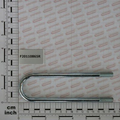 PIECES TECHNIQUES AGRI PAG* - DIVERS* - ETRIER EN U M10X1.5 46X168 ZN MASCHIO GASPARDO