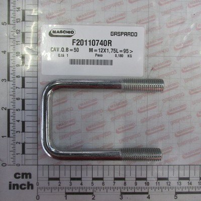 PIECES TECHNIQUES AGRI PAG* - DIVERS* - ETRIER M12X63 -95 ZN MASCHIO GASPARDO