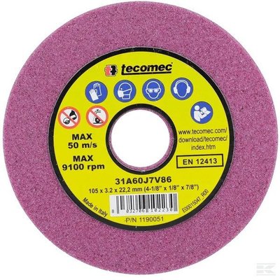 Materiels - KRAMP - Meule d'affûtage 105x3,2x22mm