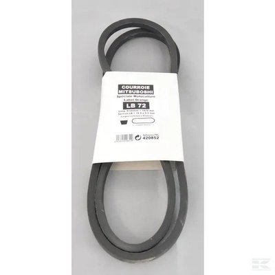 PIECES USURES MOTOC PEV* - COURROIE* - Courroie LB72 Mitsuboshi